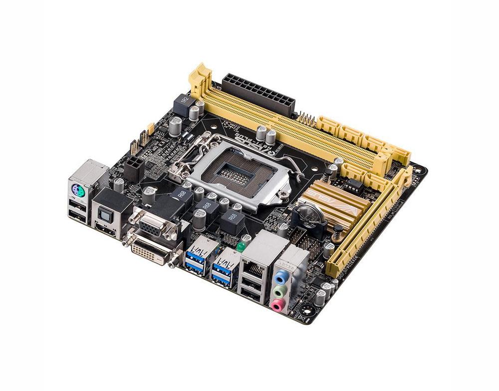90MB0F30-M0EAY5 ASUS H87I-PLUS Socket LGA 1150 Intel H87 Chipset 4th Generation Core i7 / i5 / i3 / Pentium / Celeron Processors Support DDR3 2x DIMM 6x SATA 6.0Gb/s Mini-ITX Motherboard (Refurbished)