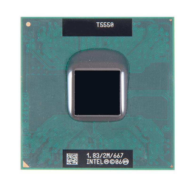 A000018130 Toshiba 1.83GHz 667MHz FSB 2MB L2 Cache Socket PGA478 Intel Core 2 Duo T5550 Mobile Processor Upgrade