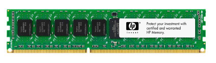 A2588-60001 HP 512MB PC3-10600 DDR3-1333MHz ECC Unbuffered CL9 240-Pin DIMM Single Rank Memory Module