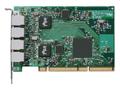 AB545A HP Quad-Ports RJ-45 1Gbps 10Base-T/100Base-TX/1000Base-T Gigabit Ethernet PCI-X Server Network Adapter by Intel