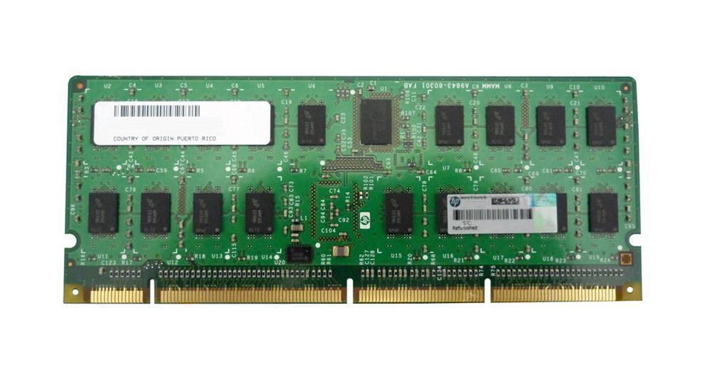 AB556AX HP 4GB PC2-4200 DDR2-533MHz ECC Registered Custom-Designed CL4 278-Pin DIMM Single Rank Memory Module