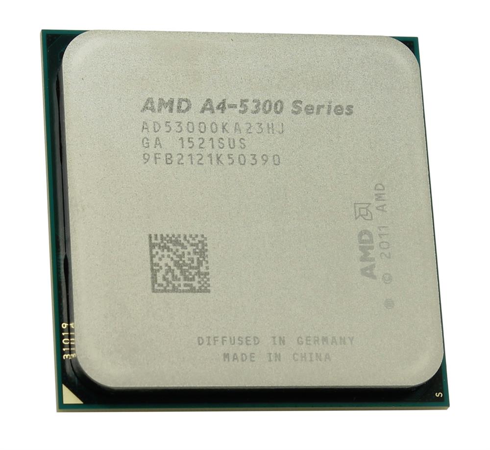 AD5300OKA23HJ AMD A4-5300 Dual-Core 3.40GHz 1MB L2 Cache Socket FM2 Processor