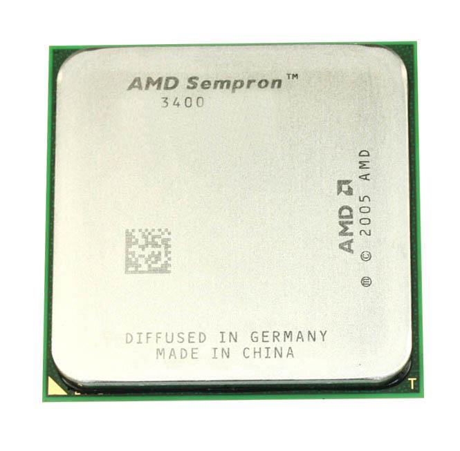 AMDSLM3400+ AMD 1.80GHz 1.60GT/s 256KB L2 Cache Socket AM2 AMD Sempron 3400+ 1-Core Desktop Processor Upgrade