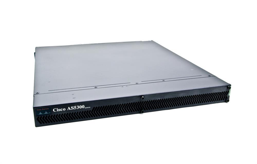AS535XM-2E1-60-D Cisco As5350xm Data 2t1 60 Dsps Sgl Ac Ip+ Ios (Refurbished)