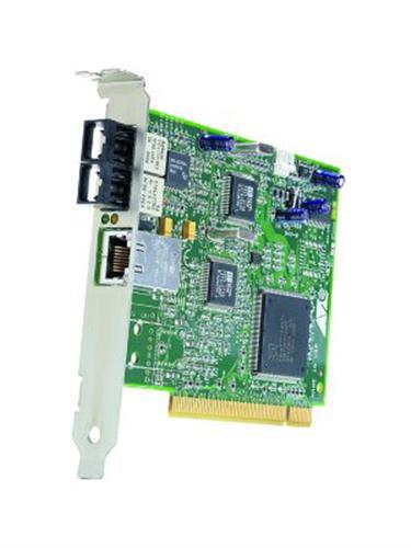 AT-2450FTX/ST-001 Allied Telesis Fast Ethernet PCI Adapter With ST Connector