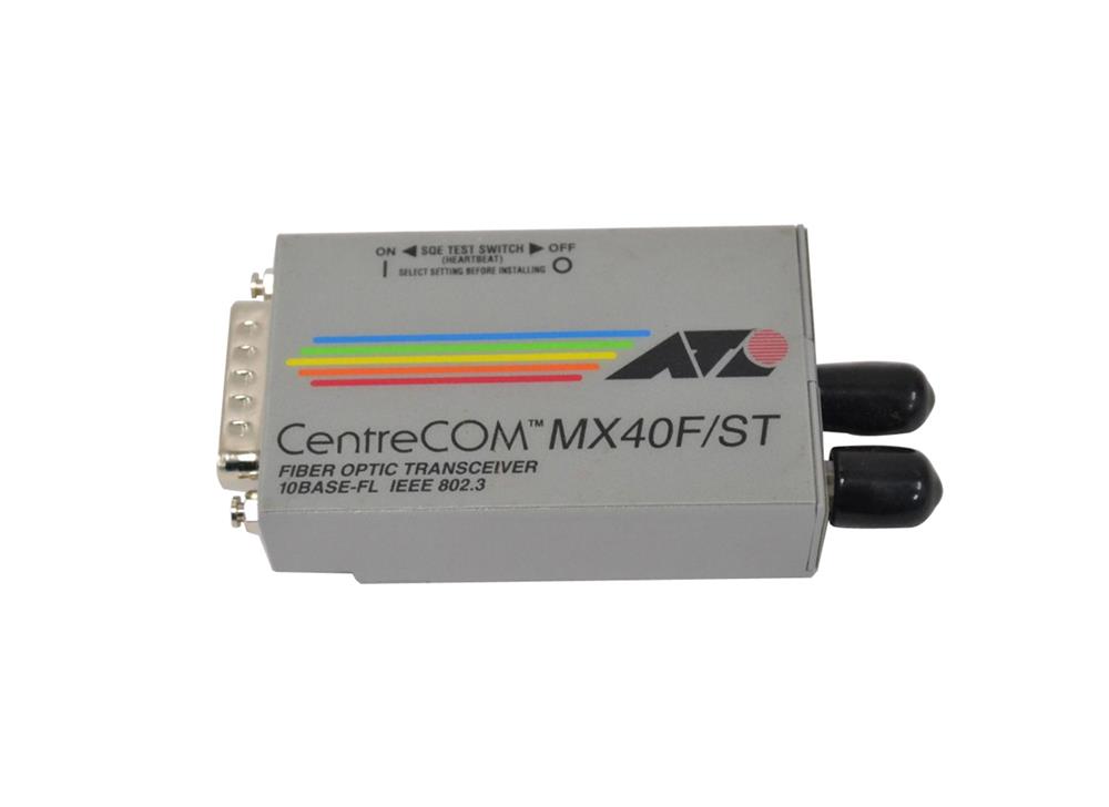 AT-MX40F/ST Allied Telesis CentreCOM 10Mbps 10Base-FL Fiber Optic Transceiver Module