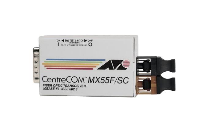 ATMX55FSC Allied Telesis AT-MX500FSC Fiber Fast Ethernet IEEE 802.3 100Mbps 1000Base-FX Multi-Mode Fibre 1.2m SC Connector MUA Micro Transceiver Module