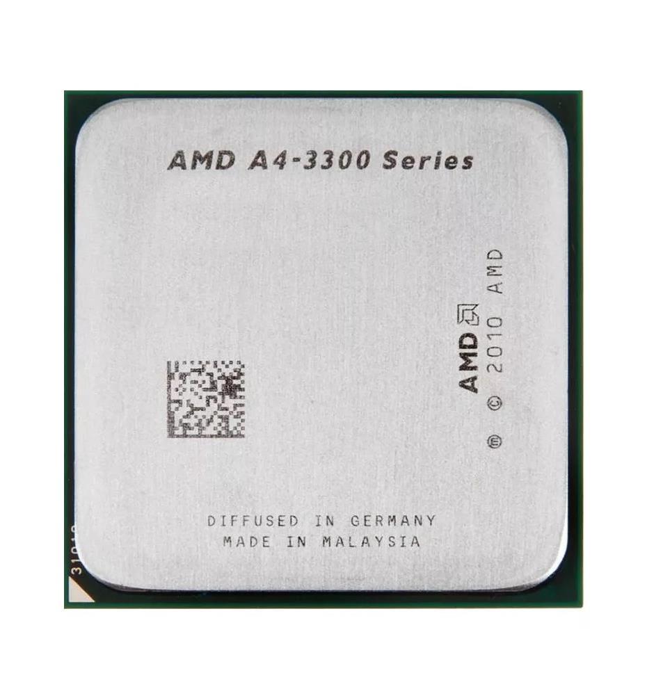 B960715 AMD A4-3300 Dual-Core 2.50GHz 2 x 512KB L2 Cache Socket FM1 Processor