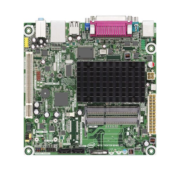 BLKD425KT Intel Desktop Motherboard D425KT iNM10 Express Chipset mini ITX 1 x Processor Support (1 x Single Pack) (Refurbished)