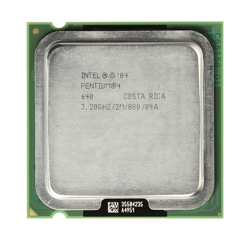 BX80547PG3200FT Intel Pentium 4 640 3.20GHz 800MHz FSB 2MB L2 Cache Socket 775 Processor