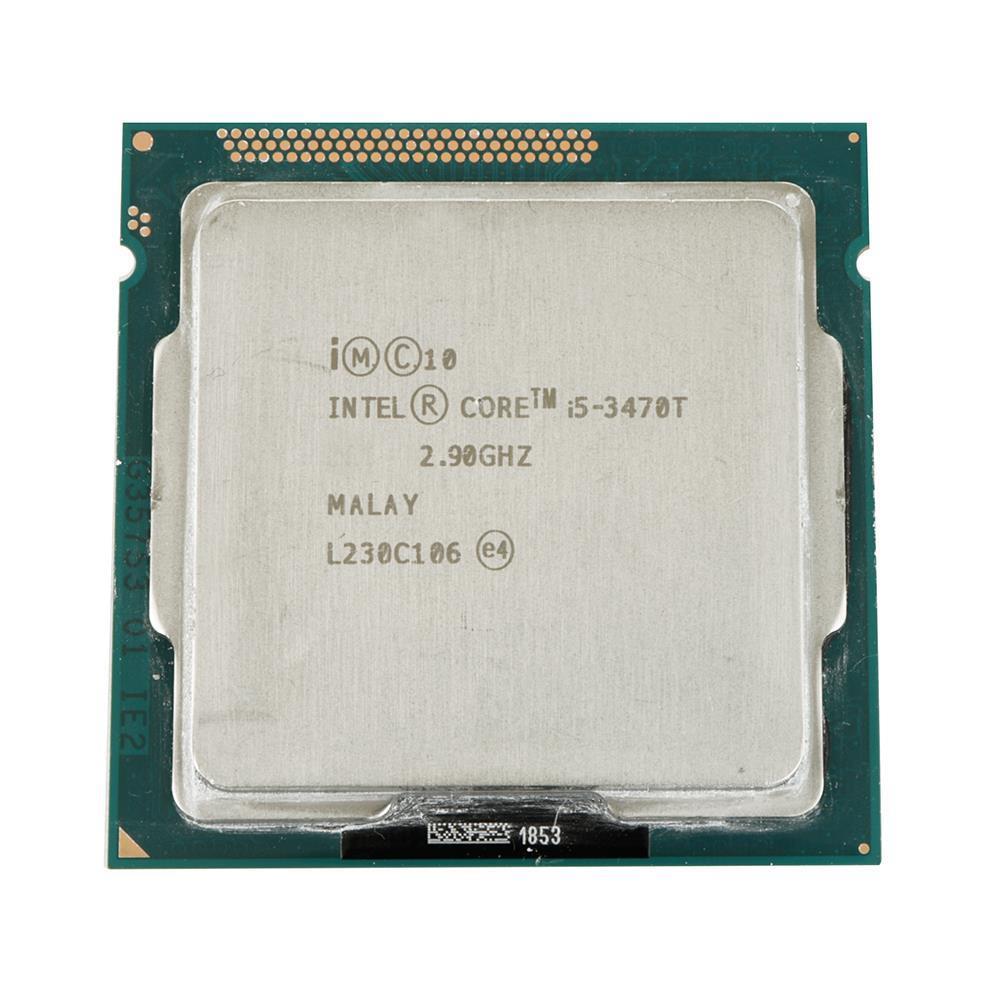 BX80637I53470T Intel Core i5-3470T Dual-Core 2.90GHz 5.00GT/s DMI 3MB L3 Cache Socket LGA1155 Desktop Processor