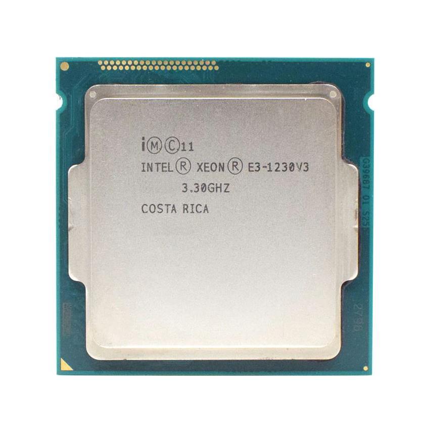 BX80646E31230V3-A1 Intel Xeon E3-1230 v3 Quad Core 3.30GHz 8MB L3 Cache Socket FCLGA1150 Processor
