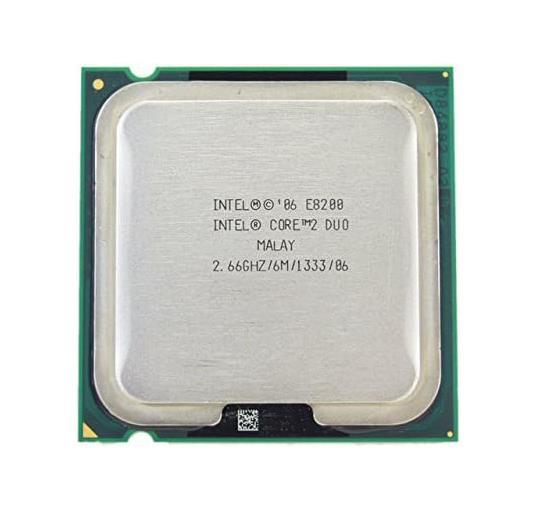 BXC80570E8200 Intel Core 2 Duo E8200 2.66GHz 1333MHz FSB 6MB L2 Cache Socket LGA775 Desktop Processor