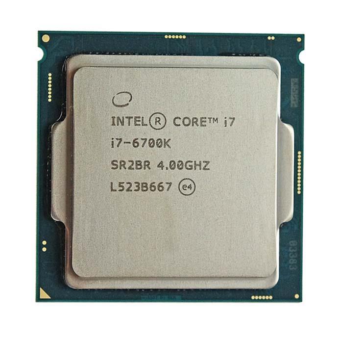 BXC80662I76700K Intel Core i7-6700K Quad Core 4.00GHz 8.00GT/s DMI3 8MB L3 Cache Socket LGA1151 Desktop Processor