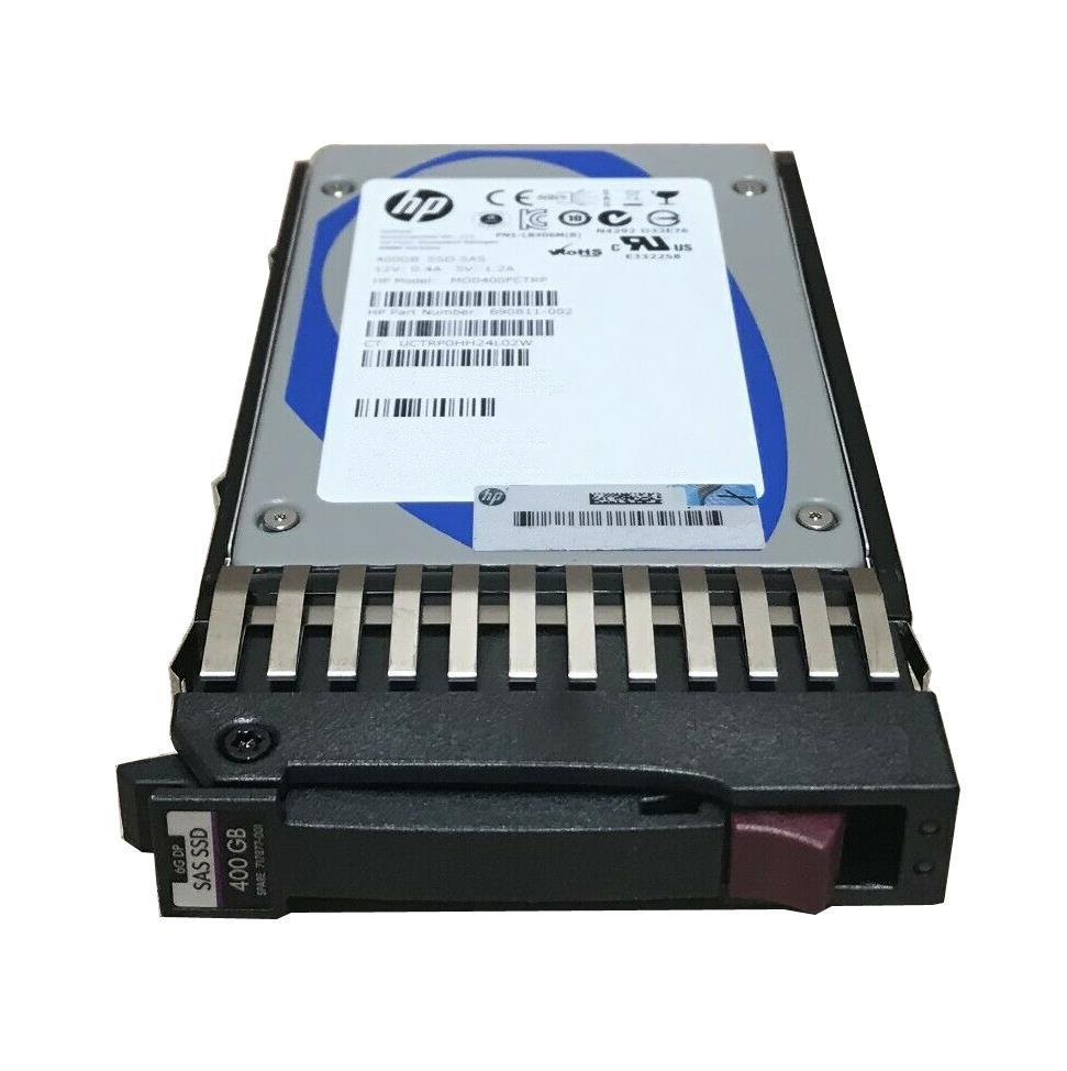 C8R20A#0D1 HP 400GB MLC SAS 6Gbps Mainstream Endurance 2.5-inch Internal Solid State Drive (SSD)