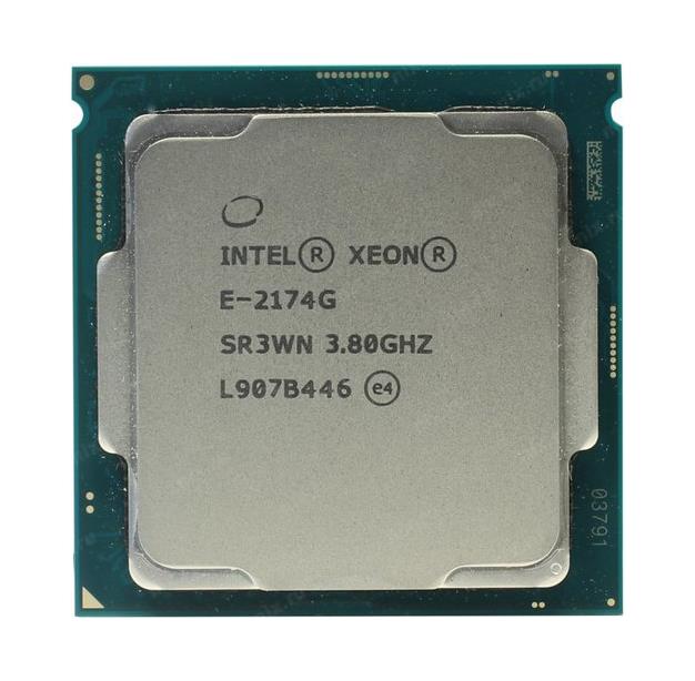 CM8068403654221S Intel Xeon E-2174G Quad-Core 3.80GHz 8.00GT/s DMI3 8MB Cache Socket FCLGA1151 Server Processor