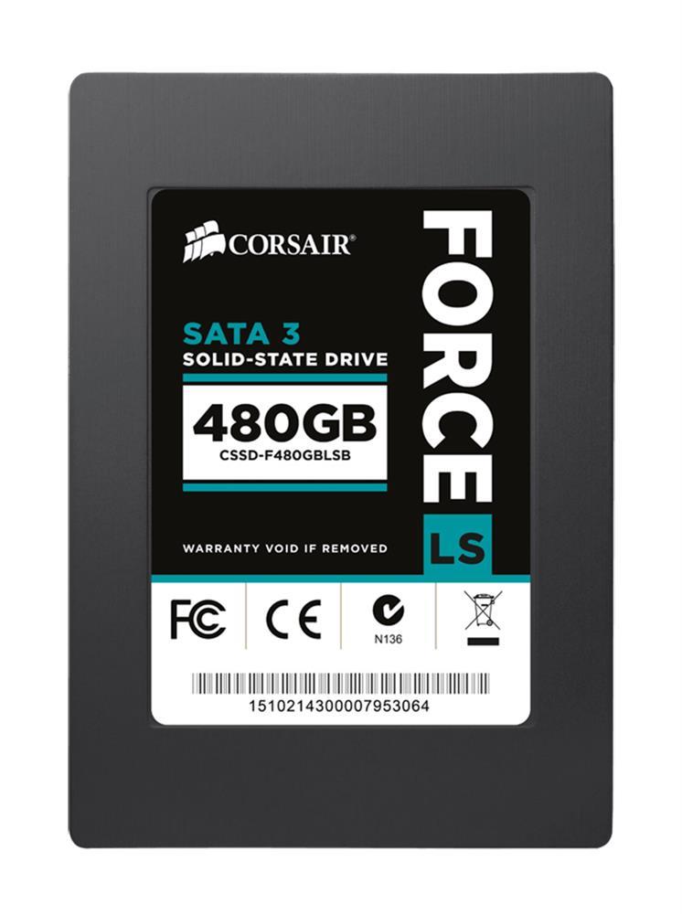 CSSD-F480GBLE200B Corsair 480GB SATA 6Gbps 2.5-inch Internal Solid State Drive (SSD)