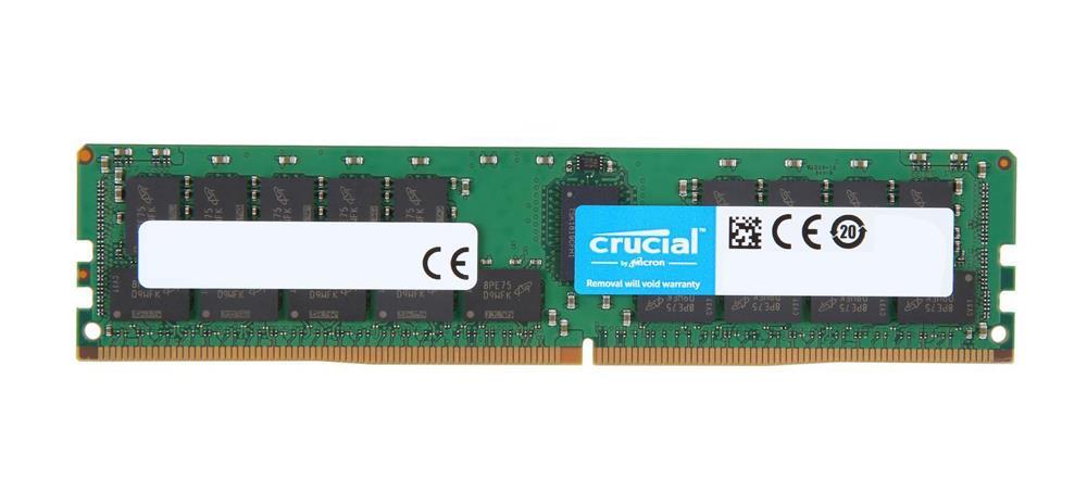 CT32G4RFD4293-2G9J3 Crucial 32GB PC4-23400 DDR4-2933MHz Registered ECC CL21 288-Pin DIMM 1.2V Dual Rank Memory Module