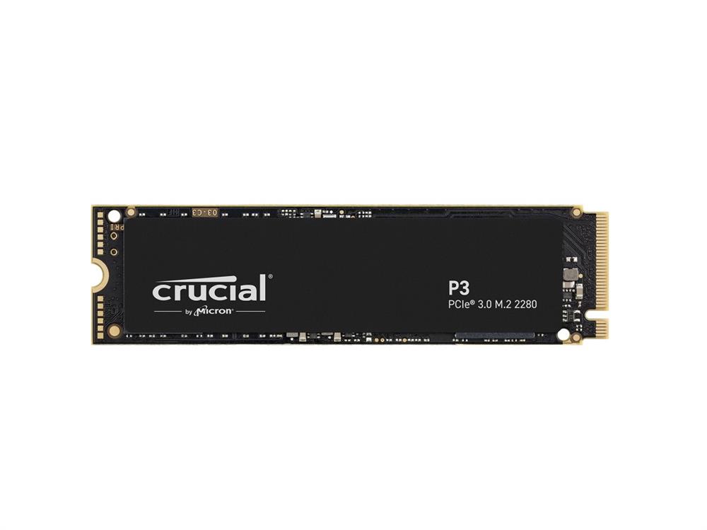 CT500P3SSD8 Crucial P3 Series 500GB QLC PCI Express 3.0 x4 NVMe M.2 2280 Internal Solid State Drive (SSD)