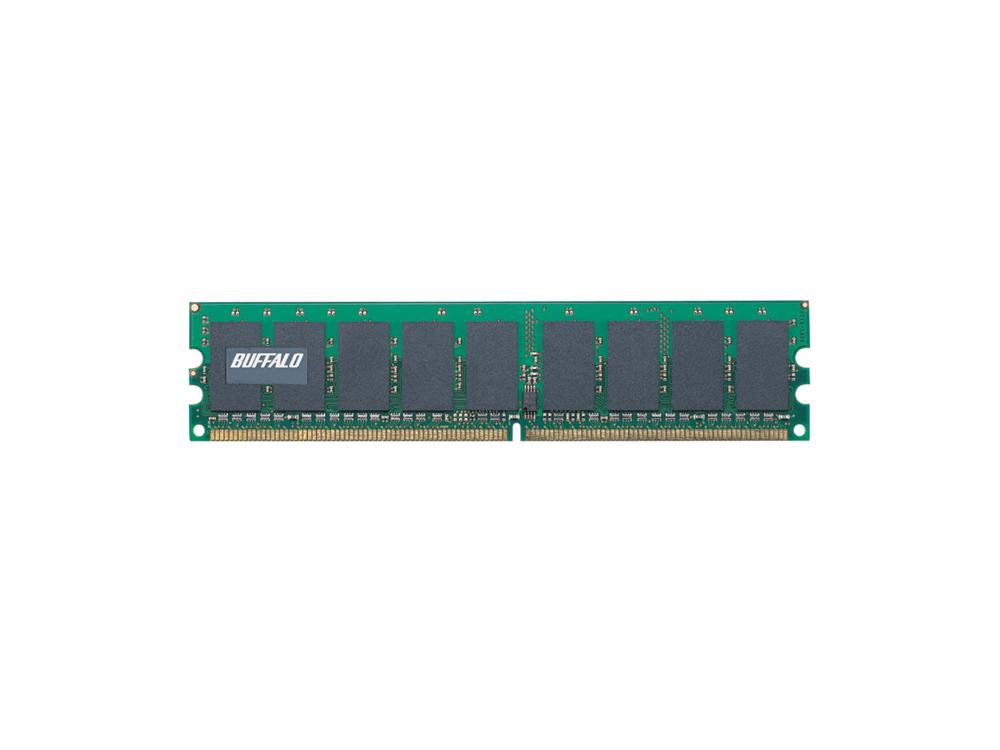 D2R533B-ES256 Buffalo 256MB PC2-4200 DDR2-533MHz ECC Registered CL4 240-Pin DIMM Single Rank Memory Module