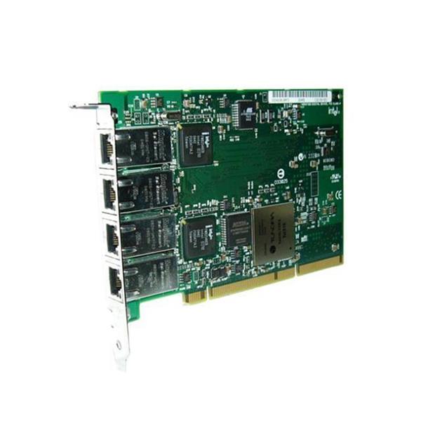 D35034-004 Intel PRO/1000 GT Quad-Ports RJ-45 1Gbps 10Base-T/100Base-TX/1000Base-T Gigabit Ethernet PCI-X Server Network Adapter