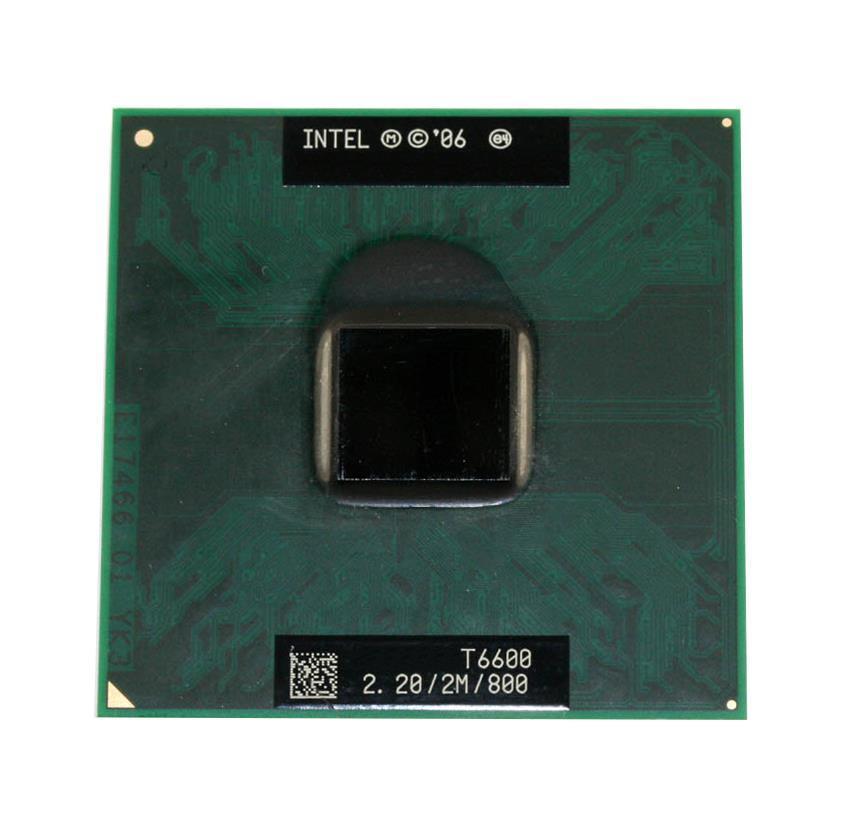 D971M Dell 2.20GHz 800MHz FSB 2MB L2 Cache Intel Core 2 Duo T6600 Mobile Processor Upgrade