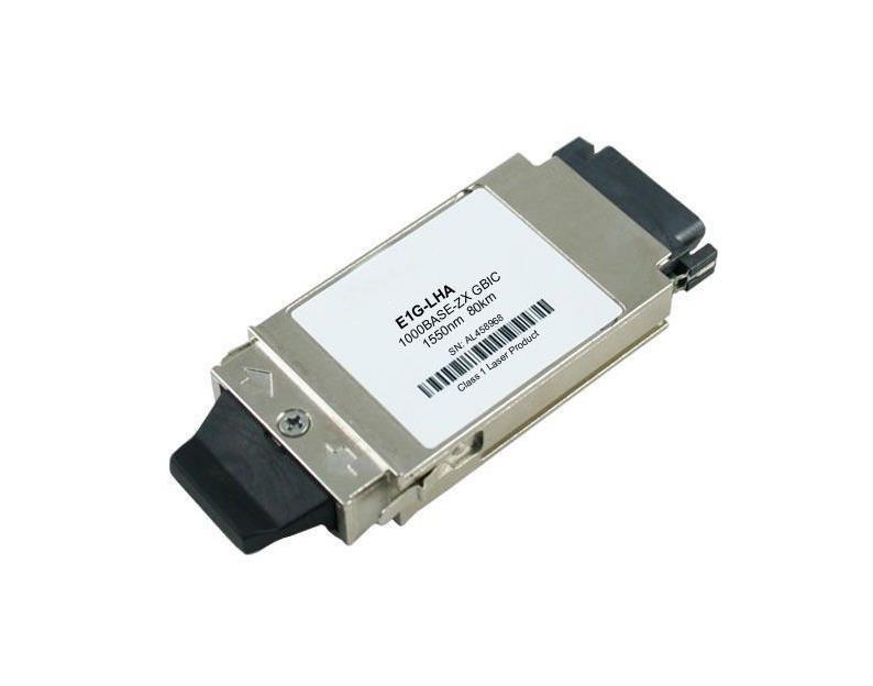 E1G-LHA-SS Sole Source 1Gbps 1000Base-ZX Single-mode Fiber 80km 1550nm Duplex SC Connector GBIC Transceiver Module for Foundry Compatible