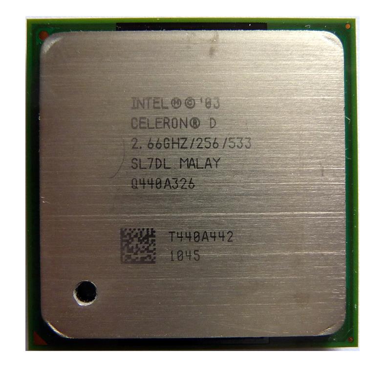 ESL7NV Gateway 2.66GHz 533MHz FSB 256KB L2 Cache Intel Celeron D 330 Desktop Processor Upgrade