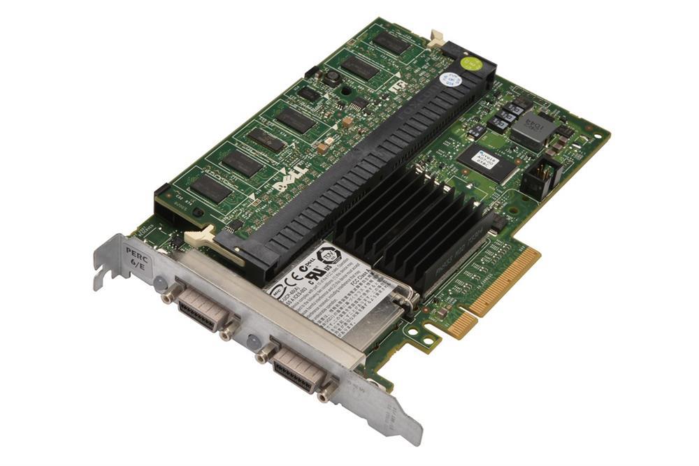 F989F Dell PERC 6/e 256MB Cache SAS 3Gbps PCI Express 1.0 RAID Controller Card with Battery