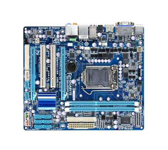 GA-H55M-D2H-A1 Gigabyte GA-H55M-D2H Socket LGA 1156 Intel H55 Chipset Core i7 / i5 / i3 Processors Support DDR3 2x DIMM 6x SATA 3.0Gb/s Micro-ATX Motherboard (Refurbished)