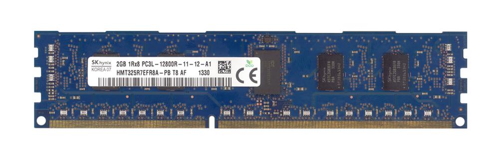 HMT325R7EFR8A-PB Hynix 2GB PC3-12800 DDR3-1600MHz ECC Registered CL11 240-Pin DIMM 1.35V Low Voltage Single Rank Memory Module