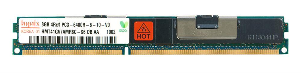 M4L-PC3800RD3D46DV-8G M4L Certified 8GB 800MHz DDR3 PC3-6400 Reg ECC CL6 240-Pin Dual Rank x4 VLP DIMM