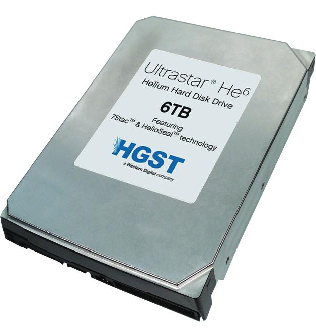 HUS726060ALS644 HGST Hitachi Ultrastar He6 6TB 7200RPM SAS 6Gbps 64MB Cache (512n) 3.5-inch Internal Hard Drive