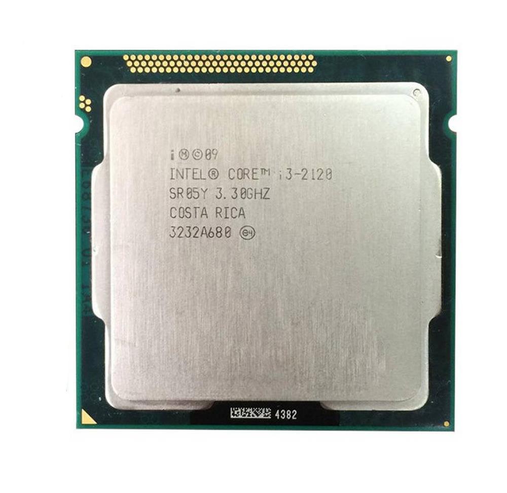 I32120-R Intel Core i3-2120 Dual Core 3.30GHz 5.00GT/s DMI 3MB L3 Cache Socket LGA1155 Desktop Processor