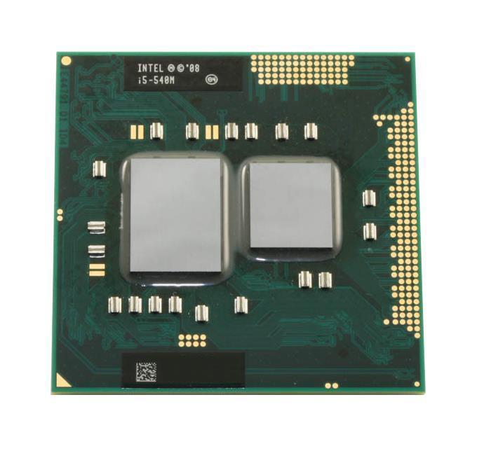 I5-540M Intel Core i5 Dual-Core 2.53GHz 2.50GT/s DMI 3MB L3 Cache Mobile Processor