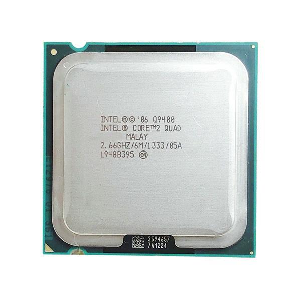 INT80580Q9400 Intel Core 2 Quad Q9400 2.66GHz 1333MHz FSB 6MB L2 Cache Socket LGA775 Desktop Processor
