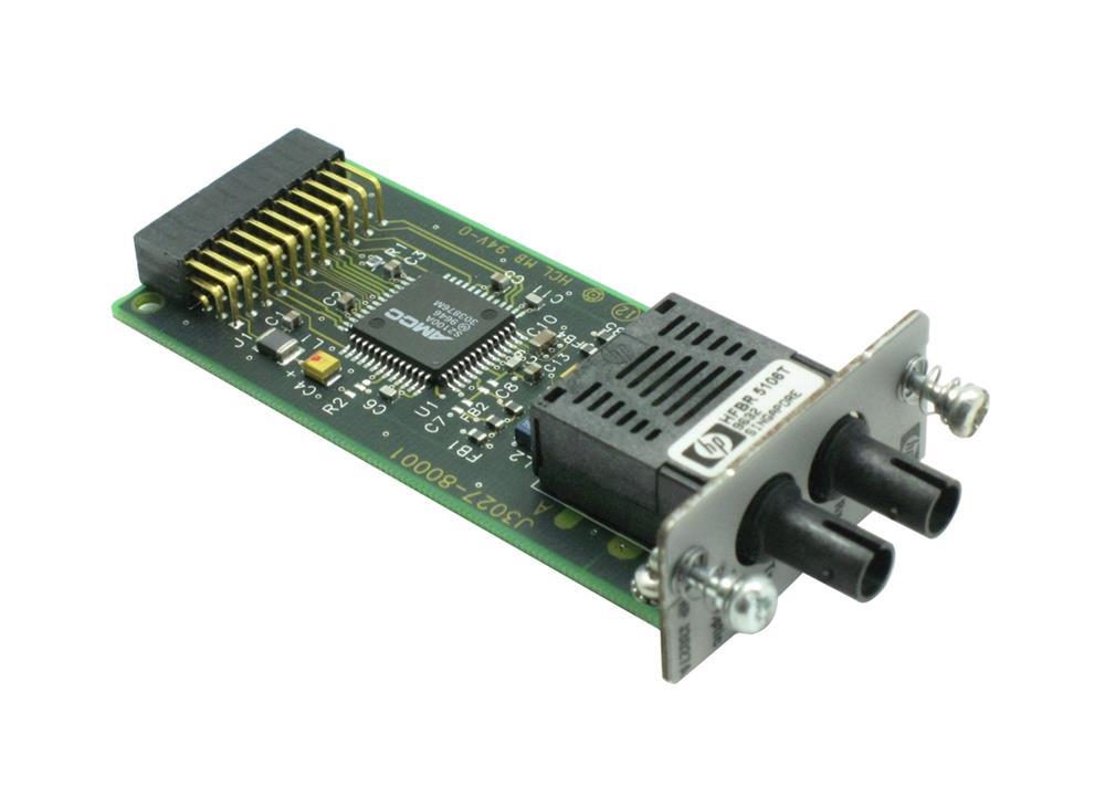 J302780001 HP 100VG Multi-Mode Fibre-Optic ST Connector Plug-in Communication Transceiver Module