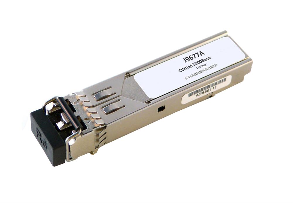 J9677A HP X170 1Gbps 1000Base-CWDM LH-40 Single-mode Fiber 40km 1470nm Duplex LC Connector SFP Transceiver Module