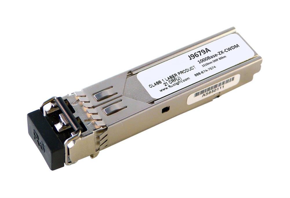 J9679A HP X171 1Gbps 1000Base-CWDM Single-mode Fiber LH40 80km 1510nm Duplex LC Connector SFP Transceiver Module