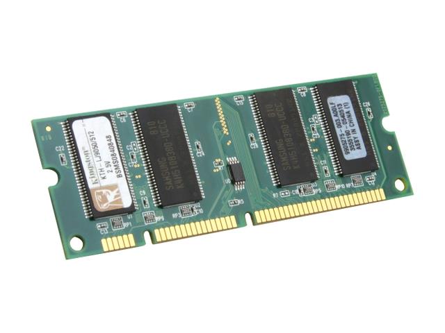 KTH-LJ9050/5 Kingston 512MB PC2100 DDR-266MHz non-ECC Unbuffered CL2.5 100-Pin DIMM Memory Module