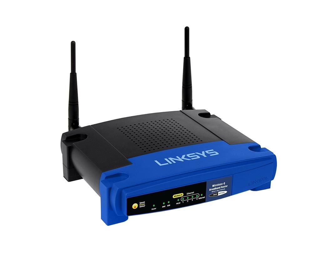 LS-WRT54GL Linksys Wireless-G Broadband Router (Refurbished)