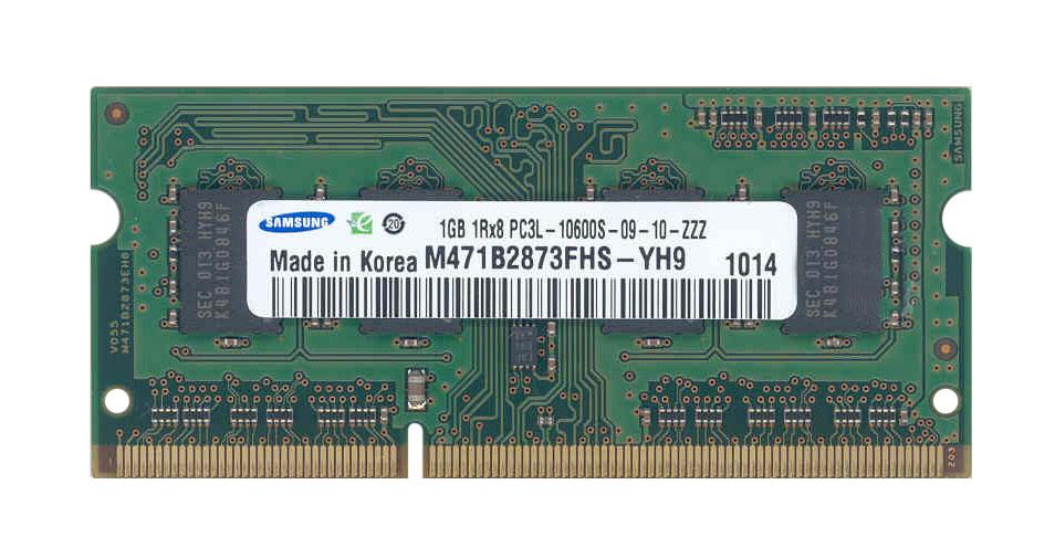 M4L-PC31333ND3S89SL-1G M4L Certified 1GB 1333MHz DDR3 PC3-10600 Non-ECC CL9 204-Pin Single Rank x8 1.35V Low Voltage SoDimm