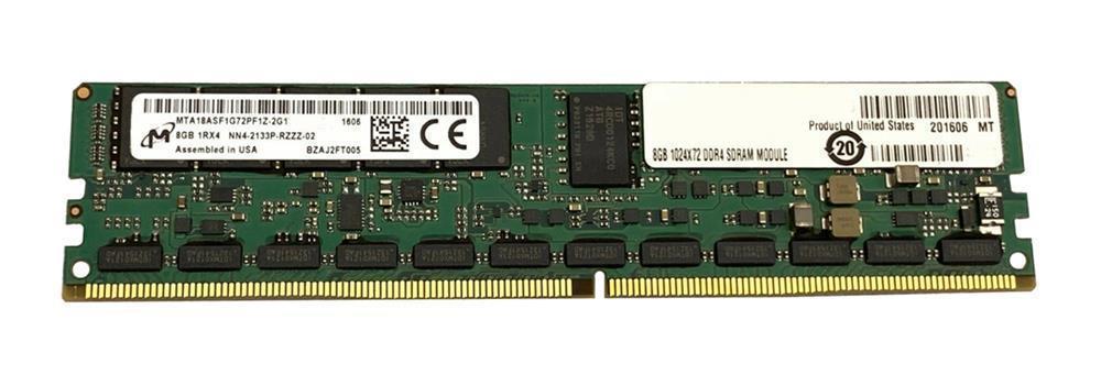 MTA18ASF1G72PF1Z-2G1T12AAIG Micron 8GB PC4-17000 DDR4-2133MHz Registered ECC CL15 288-Pin NVDIMM 1.2V Single Rank Memory Module