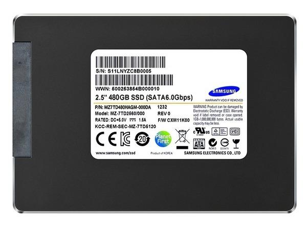 MZ7TD480HAGM-000DA Samsung PM843 Data Center Series 480GB TLC SATA 6Gbps Read Intensive 2.5-inch Internal Solid State Drive (SSD)