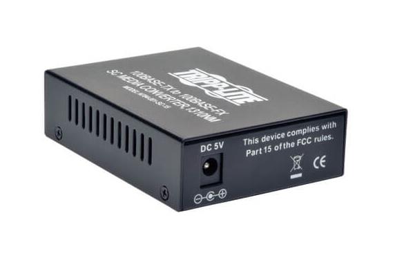 N784-001-SC-MM Tripp Lite 10/100 UTP to Multimode Fiber Media Converter RJ45 / SC 550M 850nm