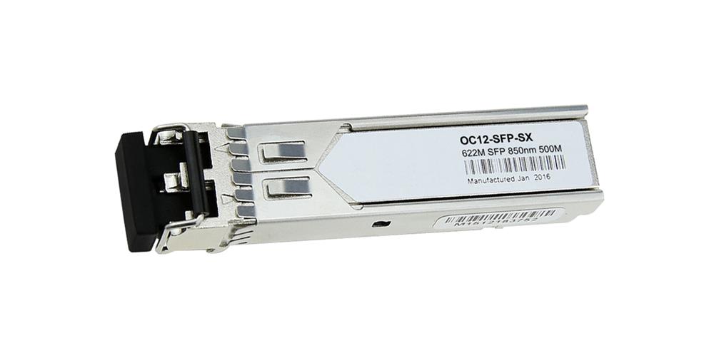 OC12-SFP-SX Alcatel-Lucent 622Mbps OC12/STM-4 SR1 Multi-mode Fiber 500m 1310nm Duplex LC Connector SFP Transceiver Module (Refurbished)