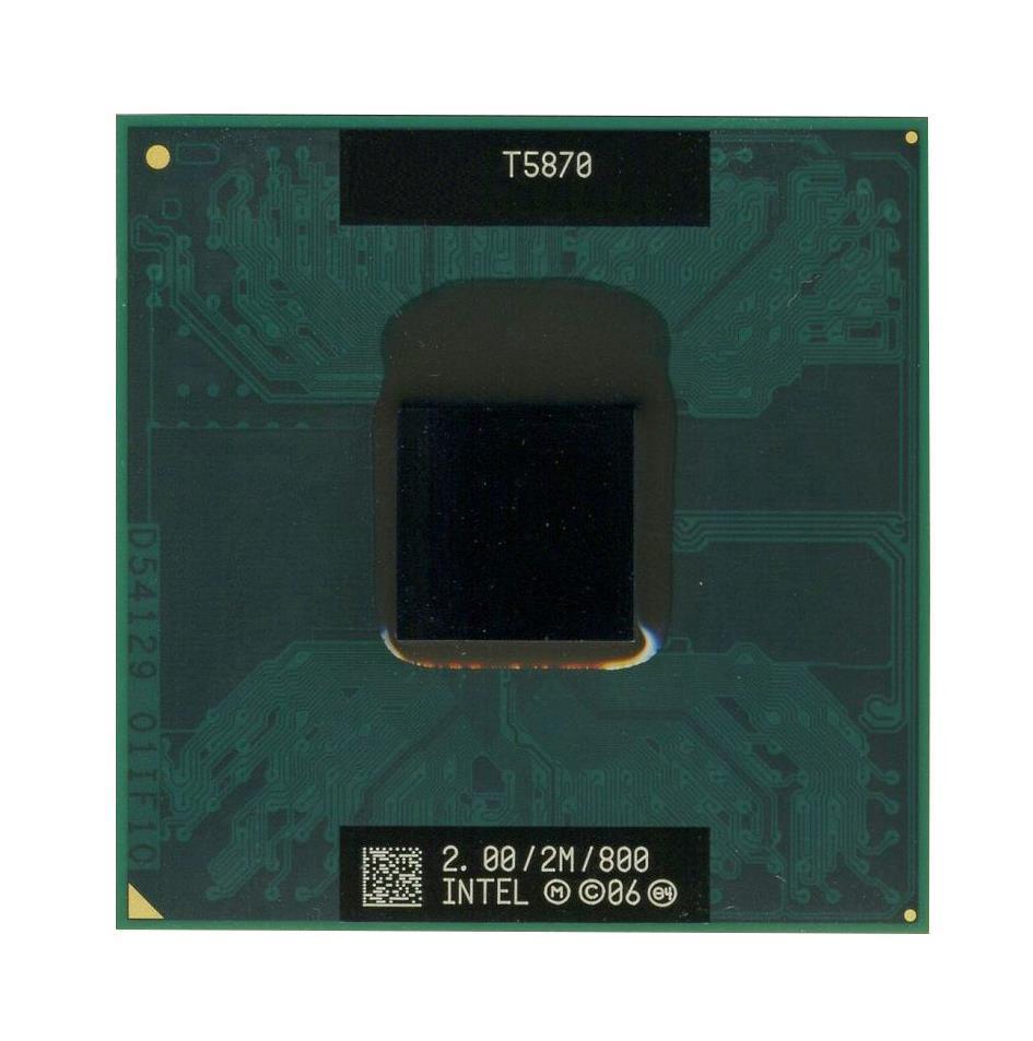 P000508060 Toshiba 2.00GHz 800MHz FSB 2MB L2 Cache Intel Core 2 Duo T5870 Mobile Processor Upgrade