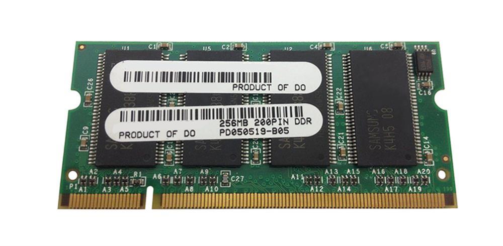 Q2631ANC HP 256MB PC2100 DDR-266MHz non-ECC Unbuffered CL2 200-Pin SoDimm Memory Module for Color LaserJet 4650/4700/5550 Series Printers