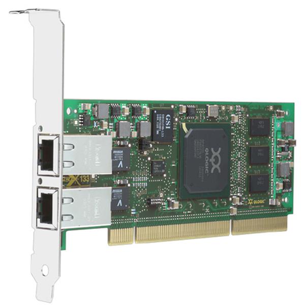 QLA4052C QLogic SANblade 2-Port PCI-X Low Profile Fast Ethernet Network Adapter