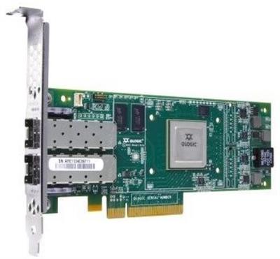 QLE3142 QLogic Dual-Ports SFP+ 10Gbps 10 Gigabit Ethernet PCI Express 2.0 x8 Server Network Adapter